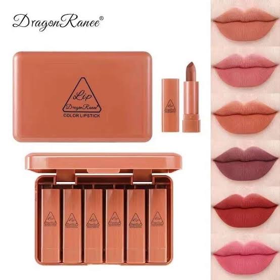 Dragon Ranee - Matte Lipstick Set - 6 Mini Lipsticks