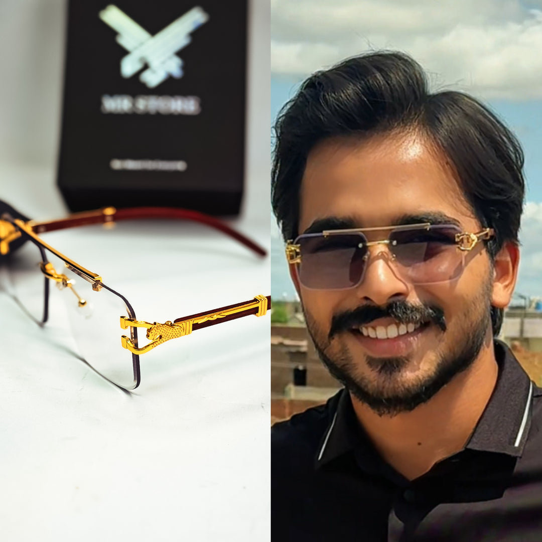 Solar Cheetah Unisex Glasses